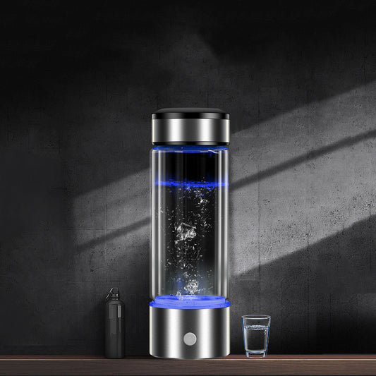Generador de Agua Hidrogenada con Iones Negativos - Vaso Ionizador Portátil