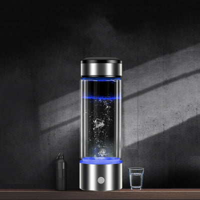 Generador de Agua Hidrogenada con Iones Negativos - Vaso Ionizador Portátil