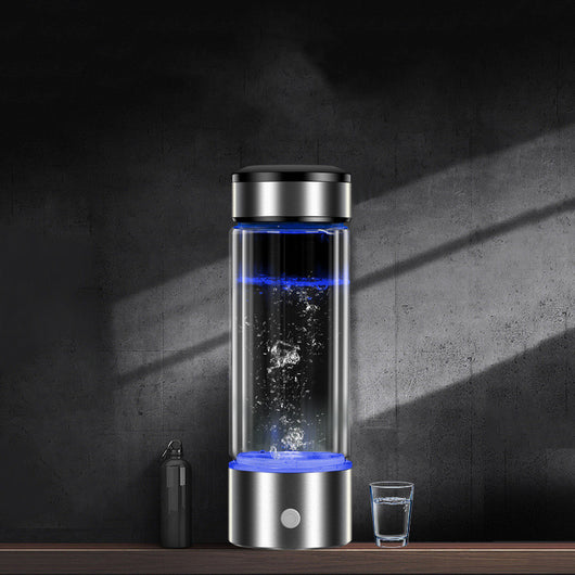 Generador de Agua Hidrogenada con Iones Negativos - Vaso Ionizador Portátil