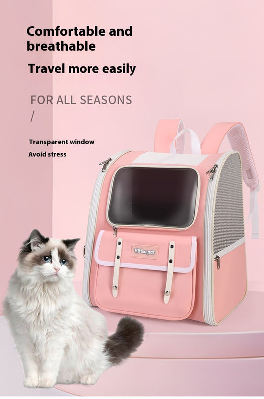 Bolsa de Transporte para Mascotas Respirable Todo Clima - Image 24