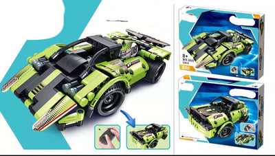 Modelo de Auto Armable con Bloques de Partículas Pequeñas - Image 3