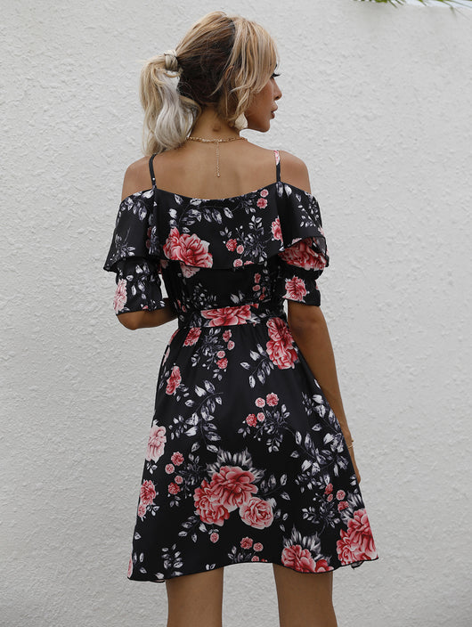 Vestido de Tirante Único con Estampado - Image 12