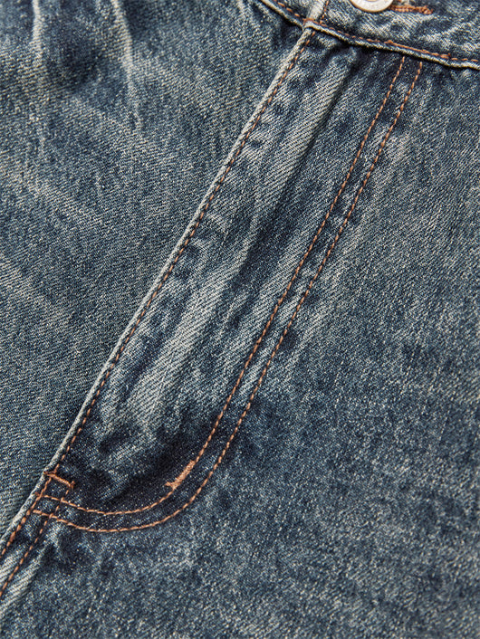 Jeans Anchos de Largo Completo Splash Ink para Hombre - Image 21