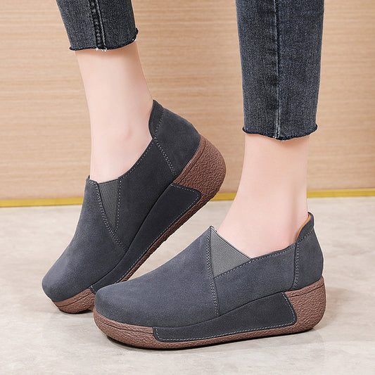 Zapatos Casuales para Mujer con Suela Gruesa y Plataforma Cómoda - Image 2