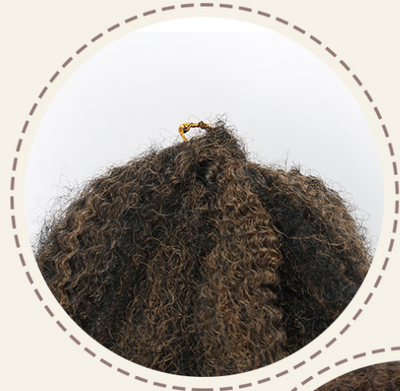 Peluca de Trenzas Crochet Voluminosas Estilo Dirty - Image 10