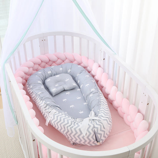 Cuna Portátil Plegable con Colchón Desmontable y Lavable - Diseño Ergonómico Antipreión - Image 15