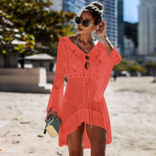 Blusa Transpirable con Detalles Calados para Protección Solar - Image 17