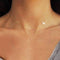 Metal Peace Dove Short Women's Clavicle Necklace Photo Color 4 Estilo
