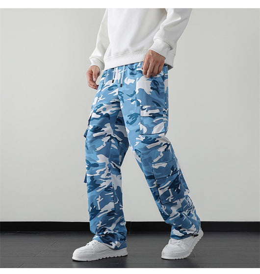 Pantalones de Trabajo con Múltiples Bolsillos para Hombre - Image 13