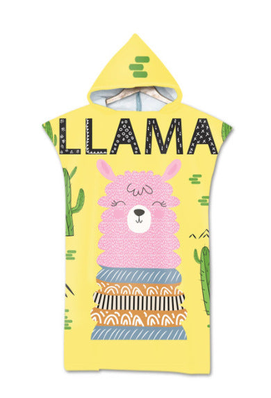 Poncho Toalla de Playa con Capucha - Protección Solar y Cambio Rápido - Image 32