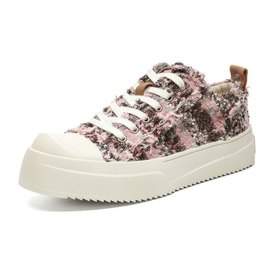Bombas de Lona con Diseño Irregular - Colección Primavera - Image 4