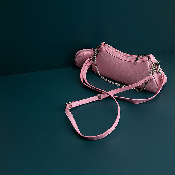Bolso Bandolera de Cadena Casual con Diseño Exclusivo