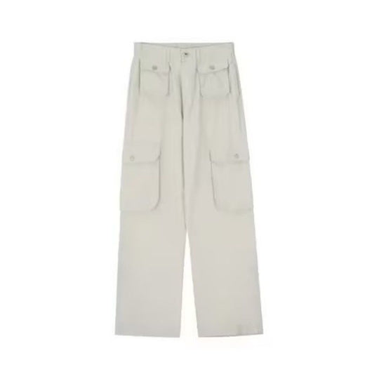 Pantalones Casuales Multibolsillos Estilo Industrial - Image 2