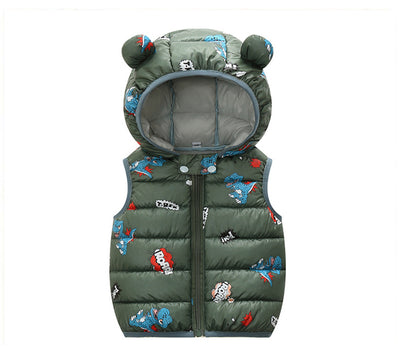 Sudadera Infantil con Capucha y Estampado de Caballo en Algodón Plumón - Image 16