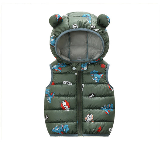 Sudadera Infantil con Capucha y Estampado de Caballo en Algodón Plumón - Image 16