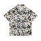 Camisa Clásica Retro Americana con Pajarita Cubana para Hombre