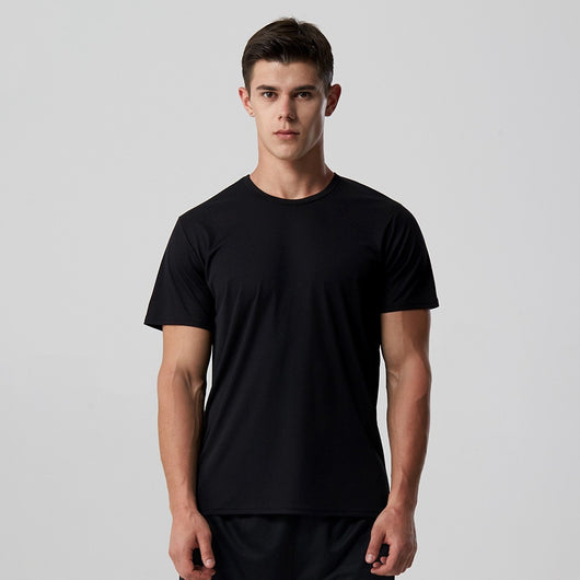 Camiseta Deportiva Hombre Ajuste Slim Secado Rápido - Image 4