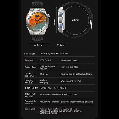 Reloj Inteligente con Pantalla AMOLED y Seguimiento de Salud - Image 10