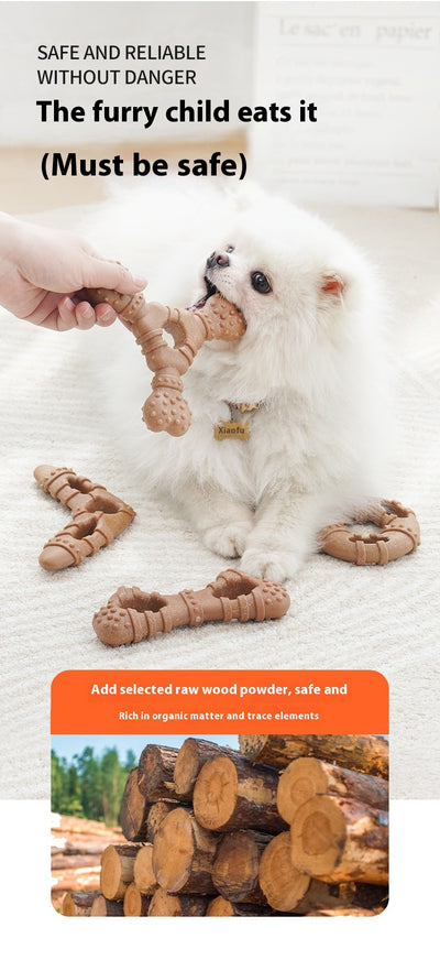Juguete Masticable para Perros - Hueso Limpiador de Dientes Resistente - Image 9
