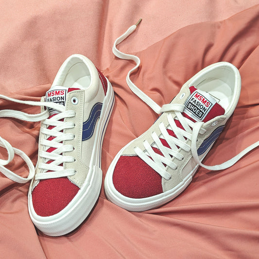Zapatillas de Lona Transpirable para Parejas - Estilo Retro