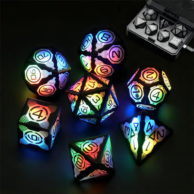 Tablero Magnético Luminoso con Dados Recargables