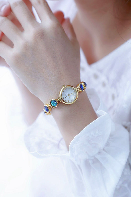 Reloj de Mujer Malachita con Piedra Rugosa - Diseño INS Colorido - Image 19