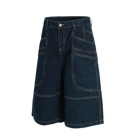 Shorts Denim Retro Lavado Unisex - Corte Relajado - Image 11