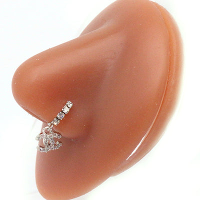 Aro Piercing Nasal Bisagra Mariposa con Zirconia - Tabique Elegante - Image 20