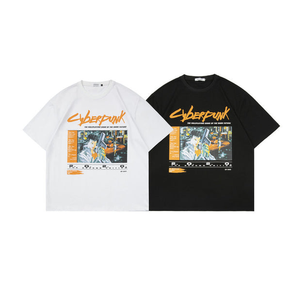 Playera Hip Hop City Hunter Manga Corta para Hombre