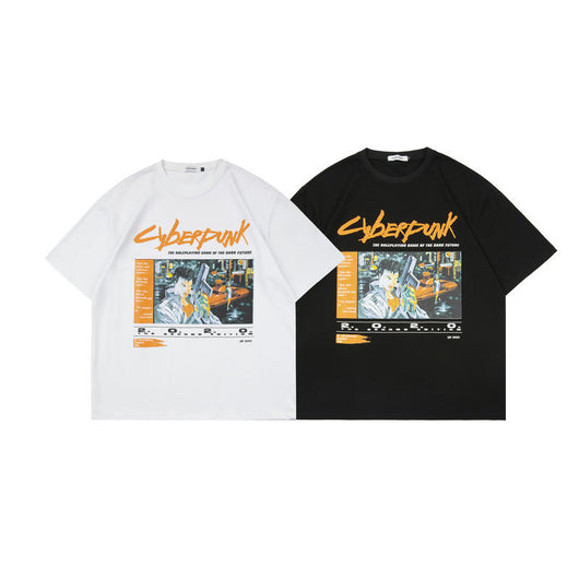 Playera Hip Hop City Hunter Manga Corta para Hombre