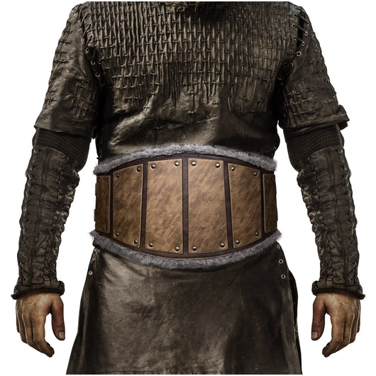 Cinturón Medieval de Cuero Desgastado Estilo Vikingo Nórdico Retro - Image 7