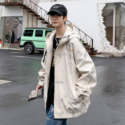 Chaqueta Estilo Coreano para Béisbol Hombre Diseño Versátil Estampado - Image 4
