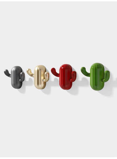 Mueble Zapatero Nórdico Minimalista con Perchero y Diseño de Cactus - Image 14