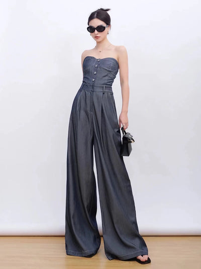 Jumpsuit Elegante con Sostén Integrado para Mujer - Image 5