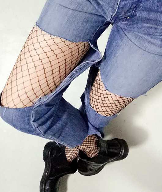 Medias Fishnet Elásticas Sexy para Mujer - Malla Grande Transpirable - Image 18