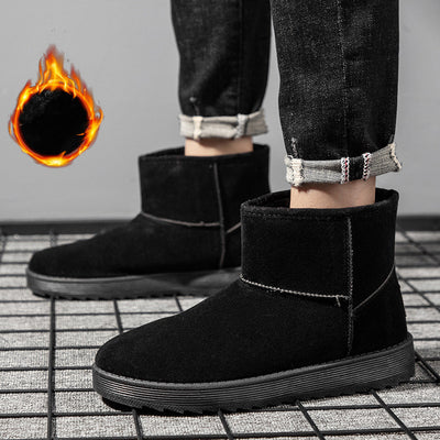 Botas de Nieve Altas para Hombre con Forro Cálido tipo Pan - Image 12