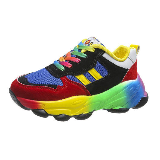 Zapatos Deportivos para Mujer con Plataforma Gruesa y Cordones Frontales - Image 2