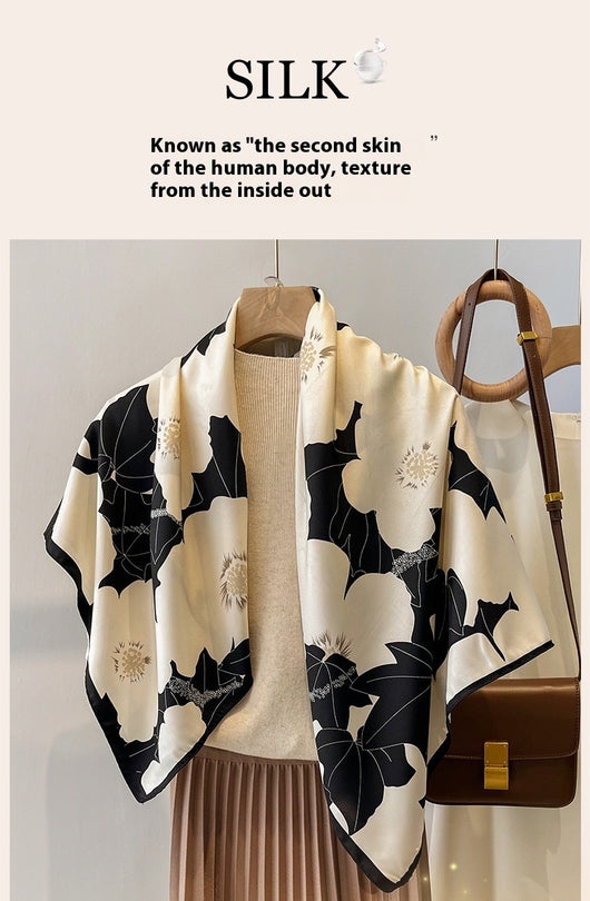 Pañoleta Cuadrada Primavera - Foulard Ligero Versátil - Image 10