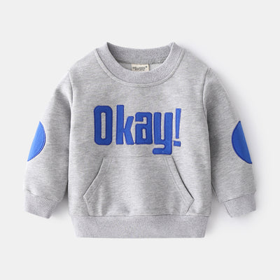 Sudadera Infantil Casual con Estampado English - Cuello Redondo Manga Larga - Image 9