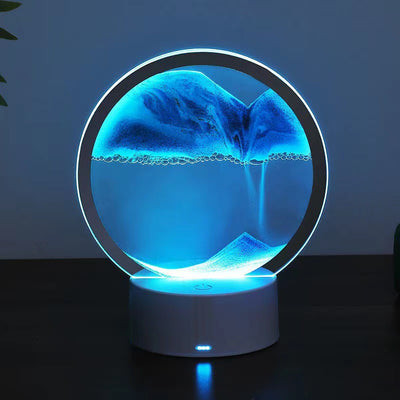 Lámpara de Mesa 3D con Arena Movediza - Image 11