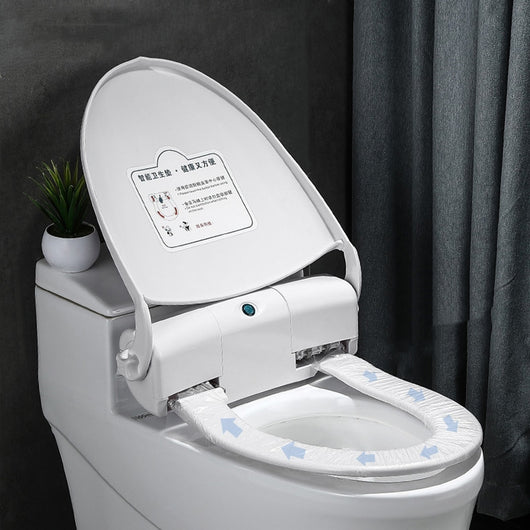 Cobertor Automático Inteligente de Asiento de Inodoro con Película Desechable