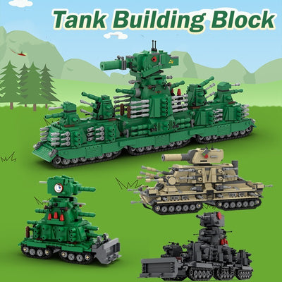 Bloques de Construcción Compatibles Tanque KV-99/KV-44 - Set MOC para Coleccionistas - Image 15