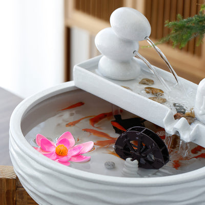 Fuente de Agua Decorativa para Escritorio Profesional - Image 13