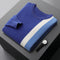 Suéter de Cuello Redondo Color Block Holgado para Hombre