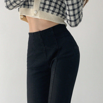 Jeans Retro Americano Cintura Alta con Efecto Levantador de Cadera para Mujer - Image 3