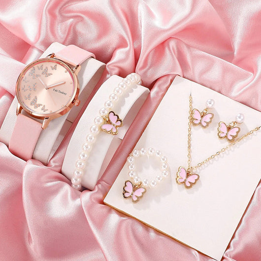 Reloj Pulsera de Moda para Mujer - Conjunto Elegante - Image 6