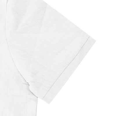Polo Casual Británico Hombre con Cuello Solapa y Cierre de Hebilla en Lino - Image 19