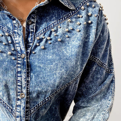 Blusa Casual Slim Fit Retro Trendy para Mujer - Image 13