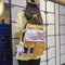 Mochila Transparente de Gran Capacidad para Estudiantes de Secundaria