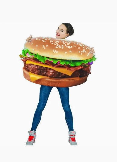 Esponja Sintética Divertida para Fiestas de Hamburguesas - Image 4